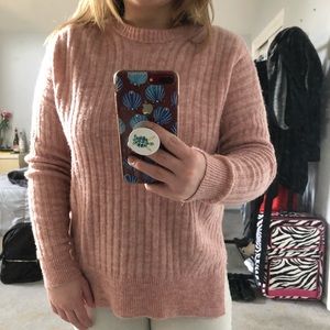 Pink sweater